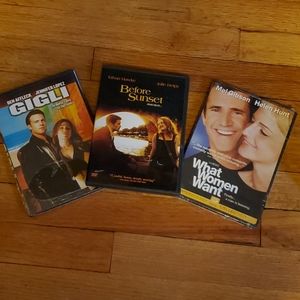 Romantic movie night DVDs